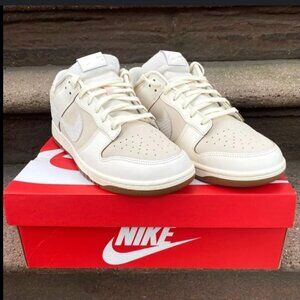 Nike Dunk Low Retro Pearl White/Sail Pale Ivory/Light British Tan (12)